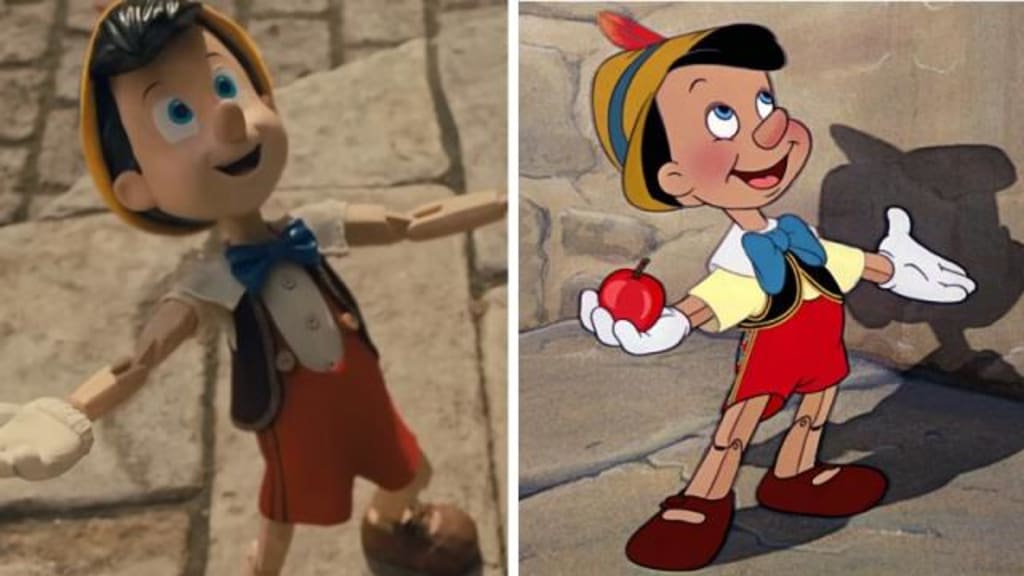 First time watching two versions of Pinocchio‘s (1940) and (2022) Geeks