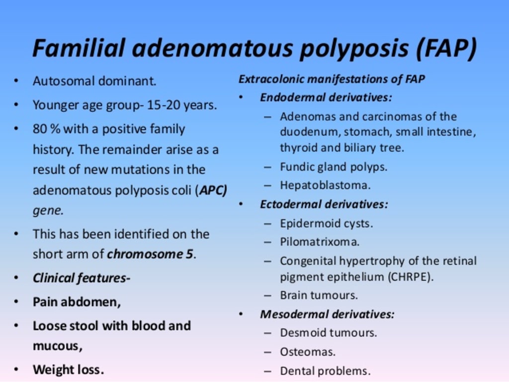 Familial Adenomatous Polyposis Longevity 