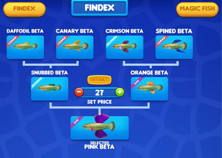 Fish Tycoon 2 Magic Fish Chart Pictures