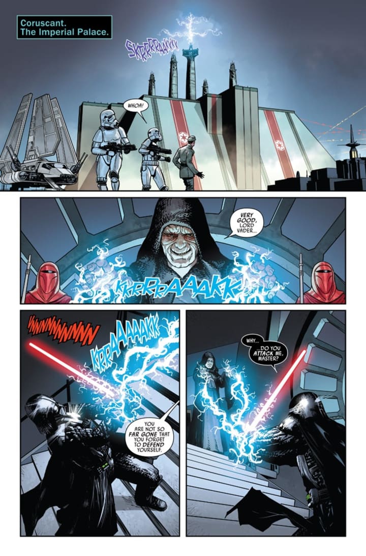 Emperor Palpatine Returns In Marvel Comics' 'Star Wars: Darth Vader