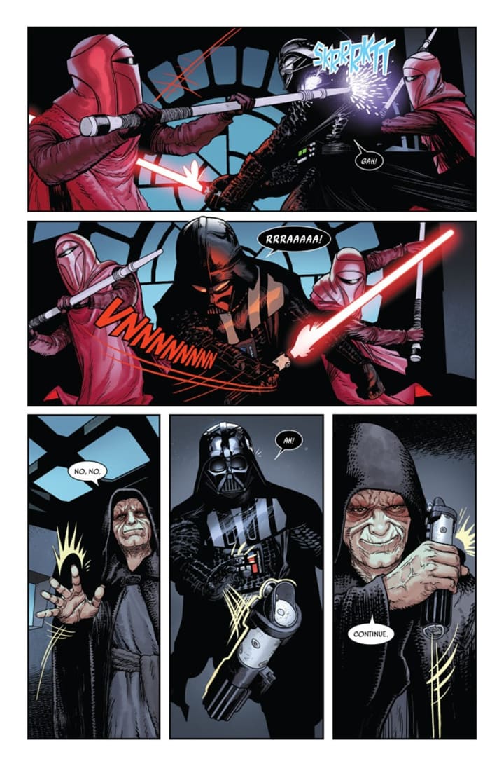 Emperor Palpatine Returns In Marvel Comics' 'Star Wars Darth Vader