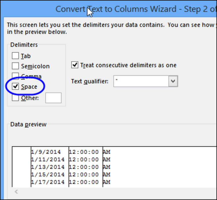 Excel Not Recognizing Date Format