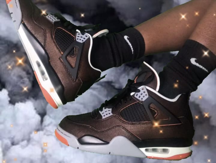 jordan 4 starfish outfits