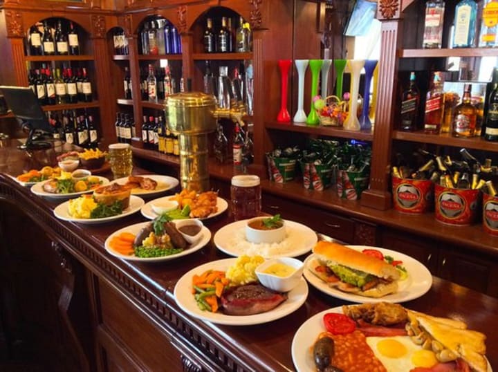 British pub grub Feast