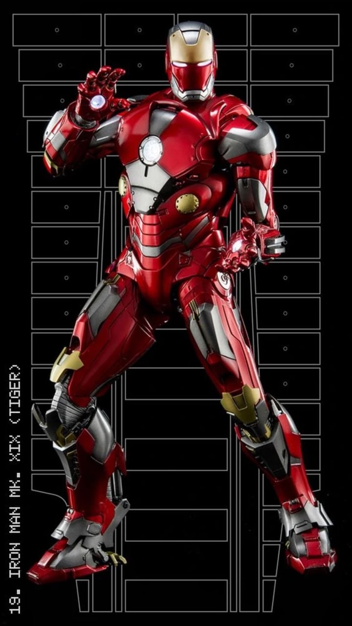 why are the iron man suits called mark