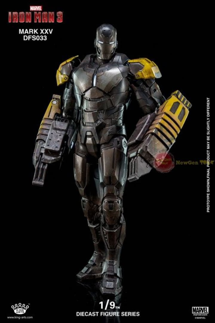 why are the iron man suits called mark