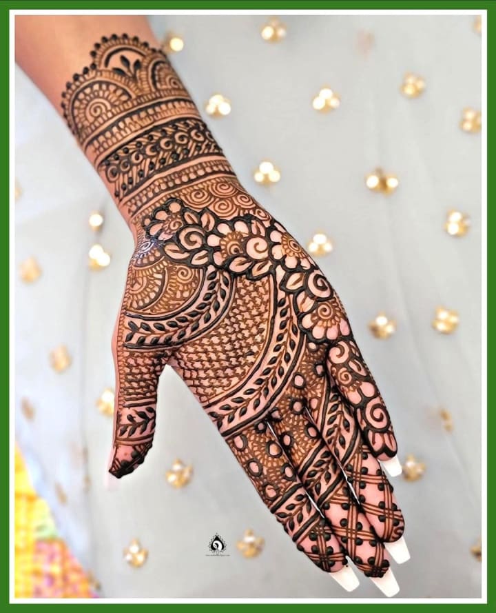 100 Latest Front And Back Hand Mehndi Design Ideas Styled