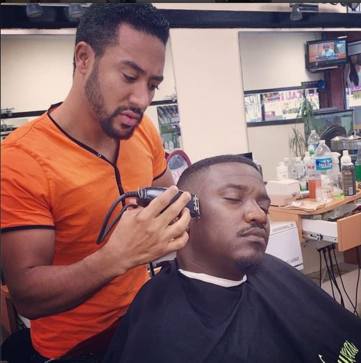 5 Nollywood actors and Celebrities Who Are Also Barbers