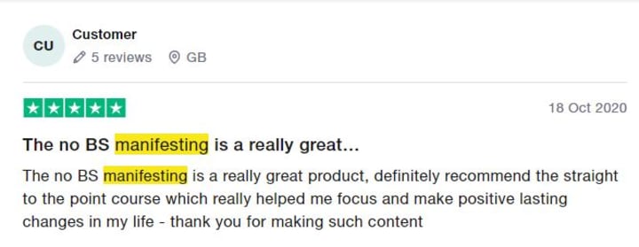 Manifesting.com Review - Real Customer Reveals Their Experiences & Results! 9 Manifesting.com Review