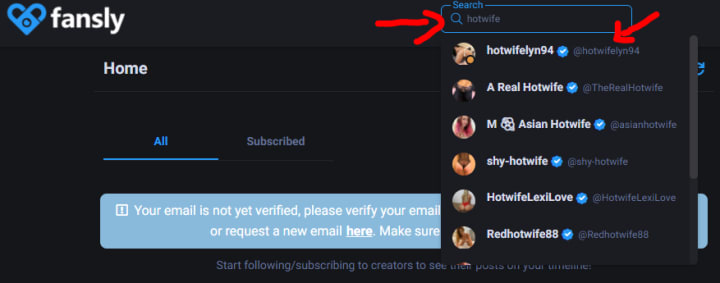Fansly powerful search engine to let you get discovered