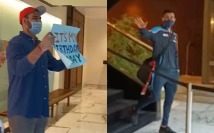 Virat Kohli wishes a cricket fan on his birthday, video goes viral!