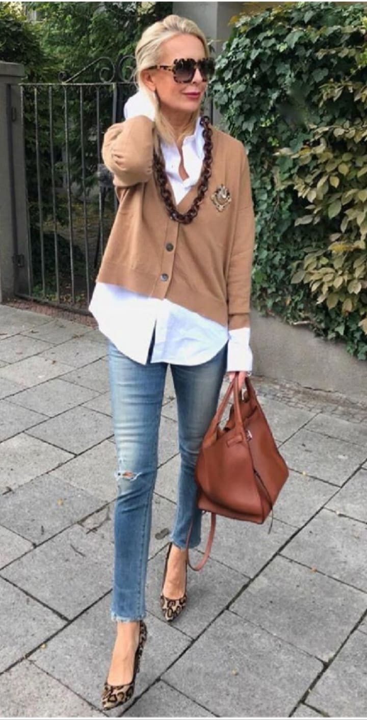 How to Dress a 57 Year Old Woman Blush