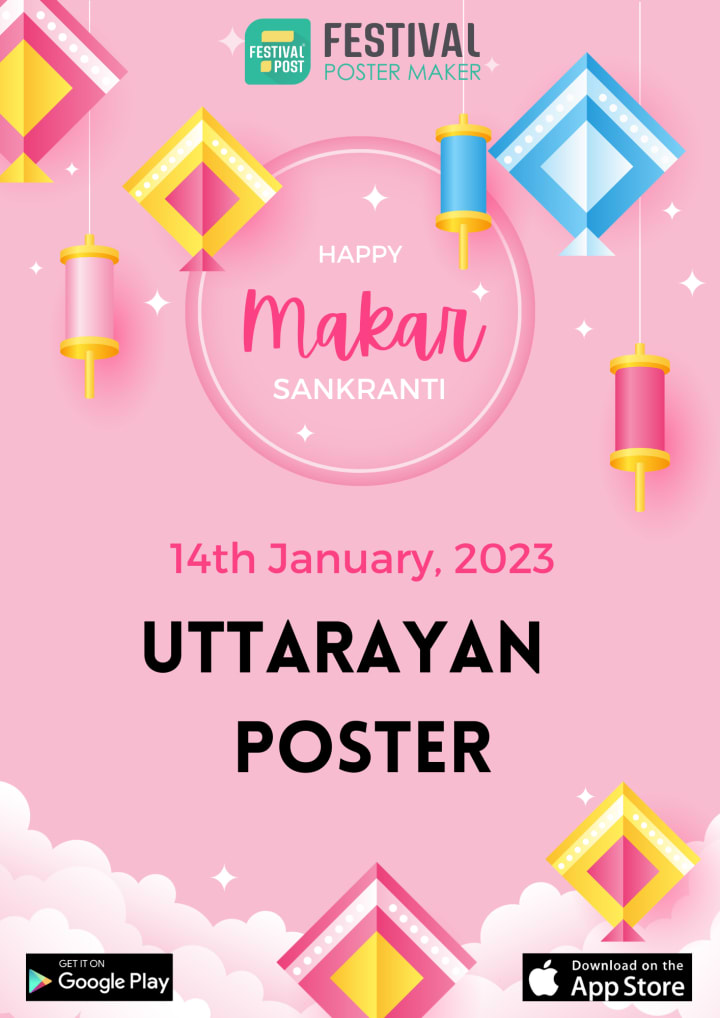Makar Sankranti Poster 2023 | Lifehack