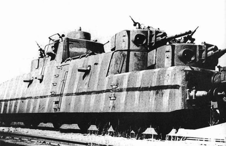 War trains were used extensively during WWI