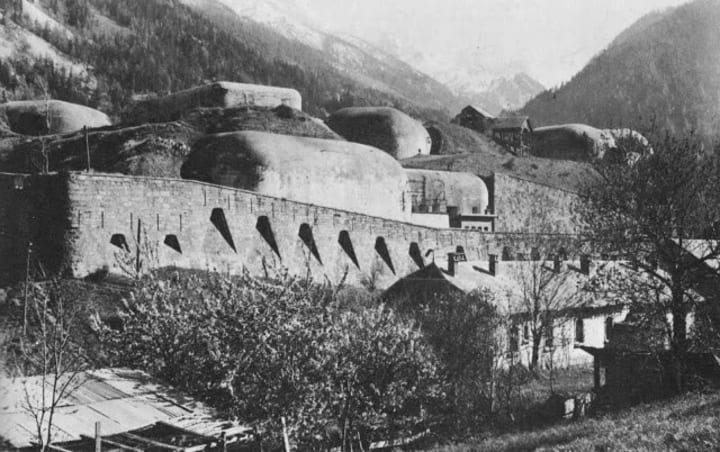 The Maginot line was built to prevent an invasion