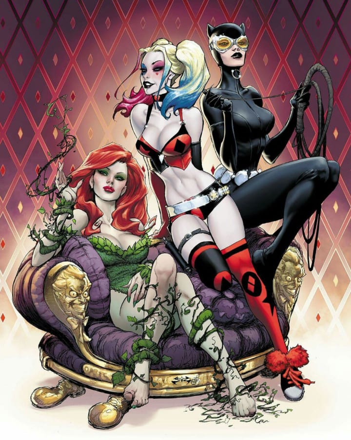 Harley quinn middle finger