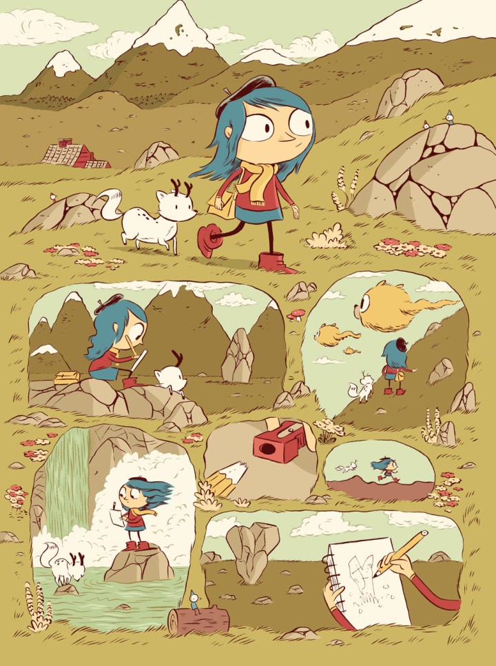 Best Fantasy Graphic Novels for Kids Geeks