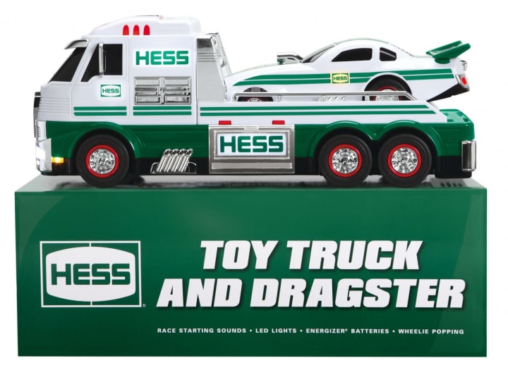The History of the Christmas Hess Truck Wheel