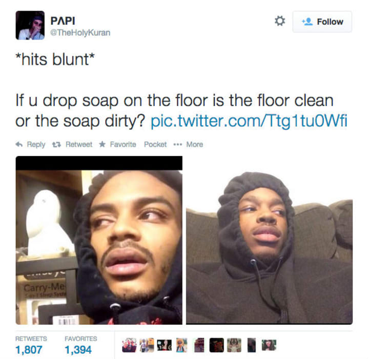 Hit the blunt meme