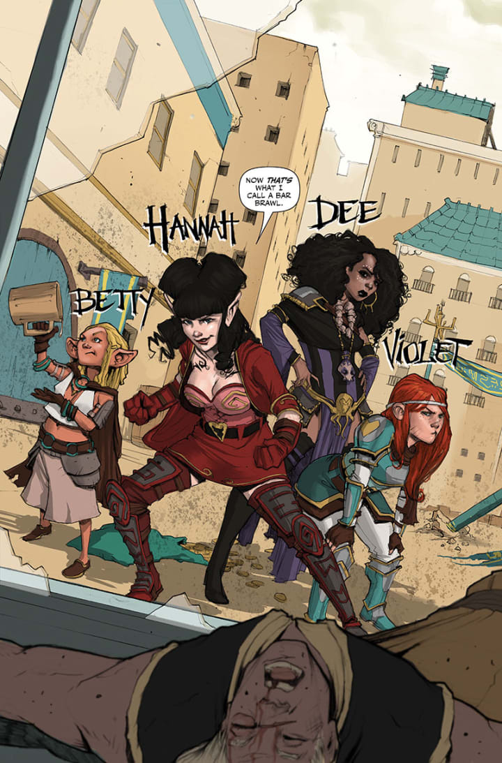 The Best New Girl Power Fantasy Graphic Novels Geeks