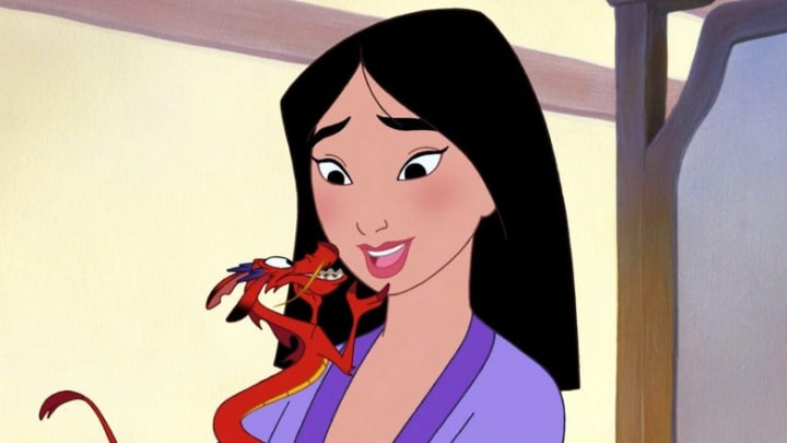 Comparing the representation of female characters in snow white and mulan image