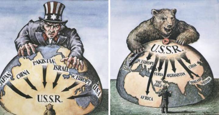 Best Vintage Cold War Political Cartoons The Swamp