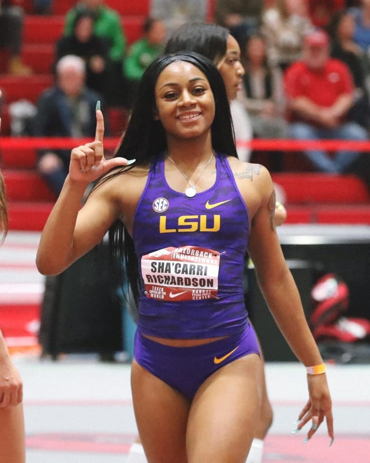 Caisja Faces Giants At Texas Relays Unbalanced