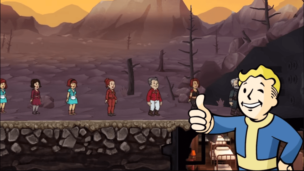 fallout shelter game play