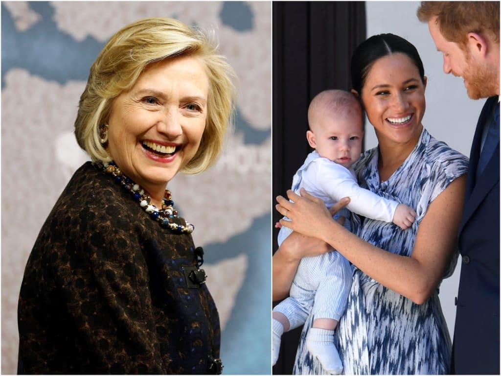 Meghan Markle Invited Hillary Clinton to Meet Baby Archie Meghan Markle Invited Hillary Clinton to Meet Baby Archie