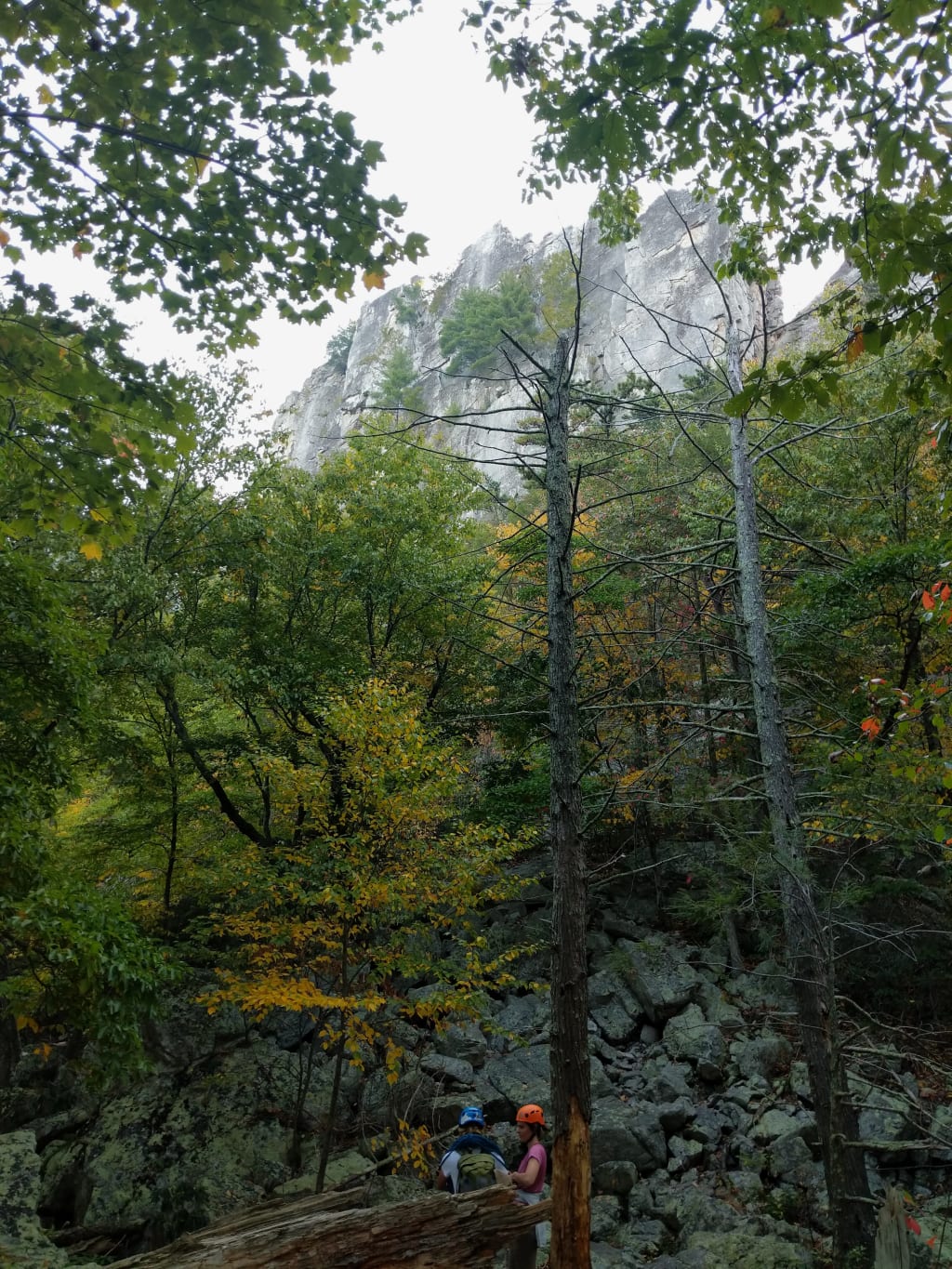 Climbing Seneca Rocks Climbing Seneca Rocks