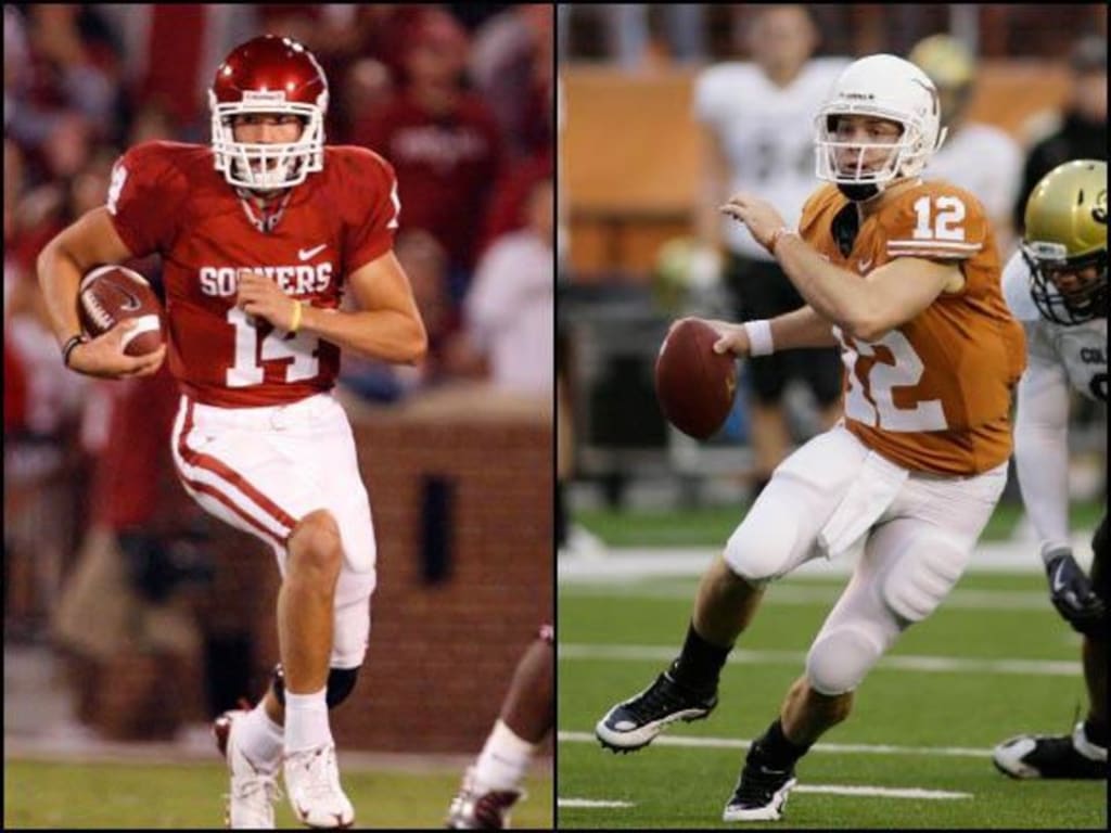 'NCAA Football 14': OU, Stillwater, and Georgia Tech to the SEC Dynasty Mode Build Season 1, Part 10—Week 7: #11 Texas @ #3 Oklahoma 'NCAA Football 14': OU, Stillwater, and Georgia Tech to the SEC Dynasty Mode Build Season 1, Part 10—Week 7: #11 Texas @ #3 Oklahoma