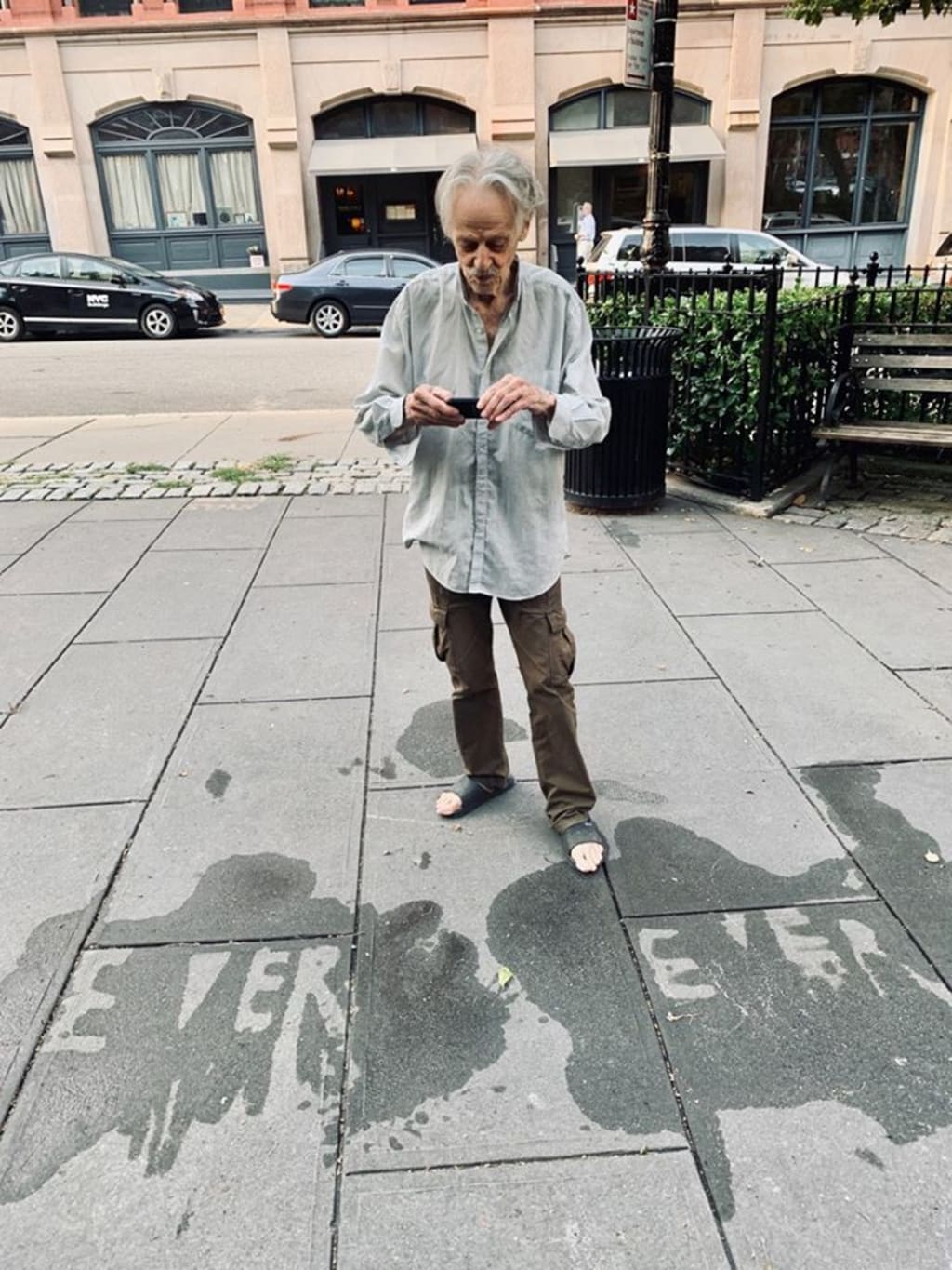 Tribeca Resident Mirrors the Origins of Human Expression on Buildings Across New York City with His Graffiti Tribeca Resident Mirrors the Origins of Human Expression on Buildings Across New York City with His Graffiti