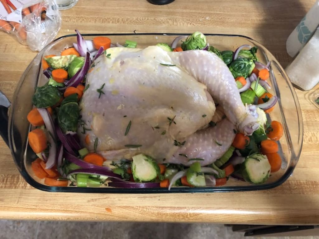 Herb and Vegetable Baked Chicken Herb and Vegetable Baked Chicken