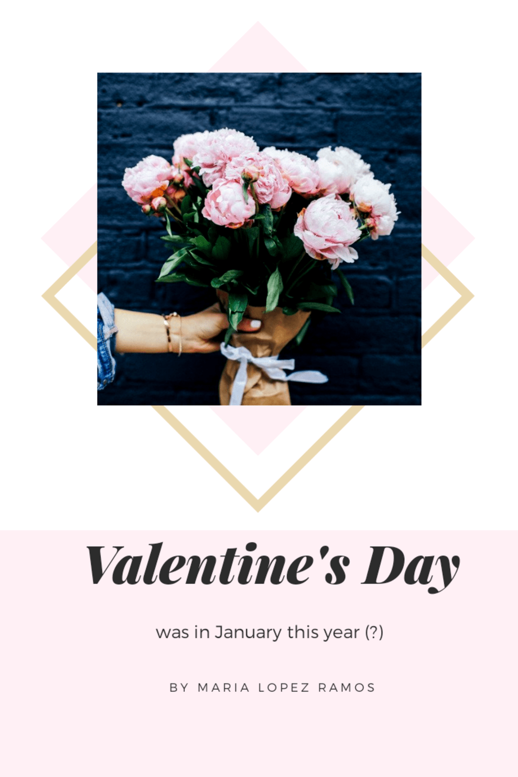 Valentine's Day was in January this year (?)
Valentine's Day was in January this year (?)