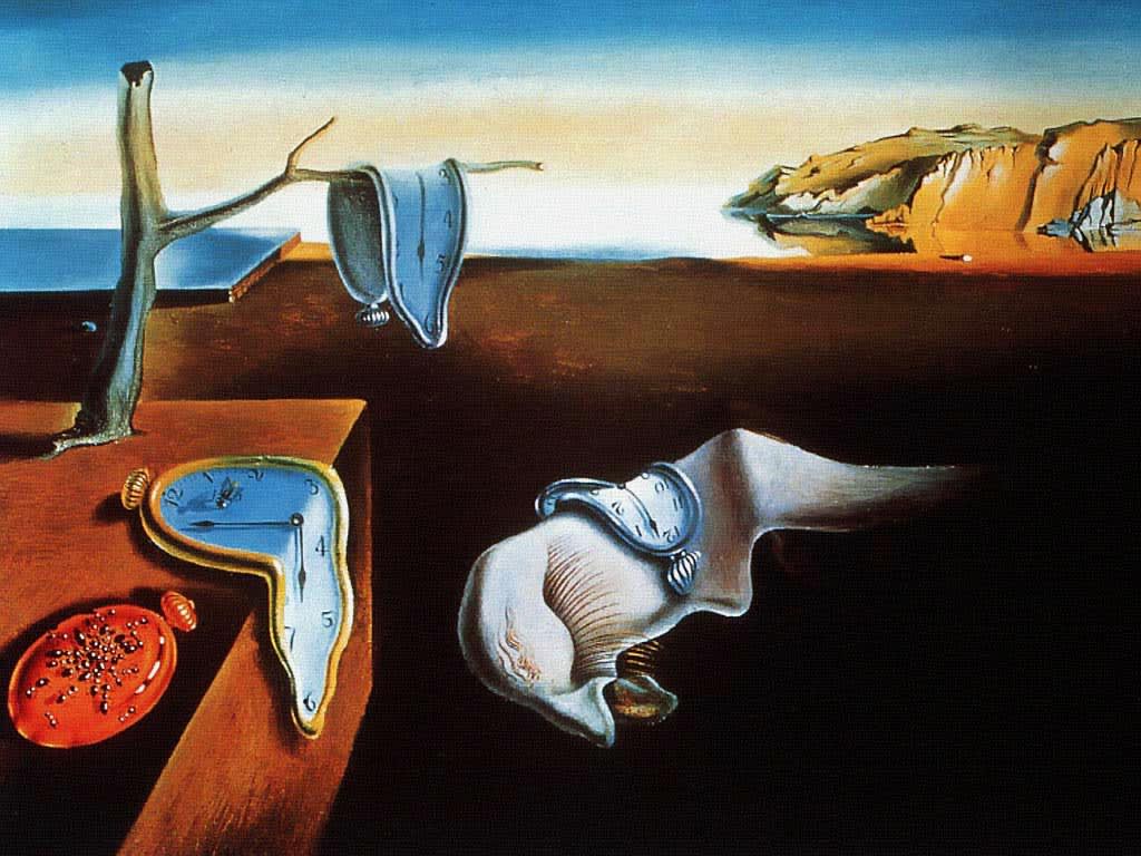 The Persistence of Memory, by Salvador Dali The Persistence of Memory, by Salvador Dali