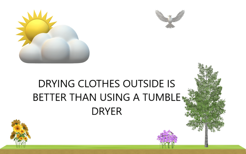 Drying Washing Outside Drying Washing Outside