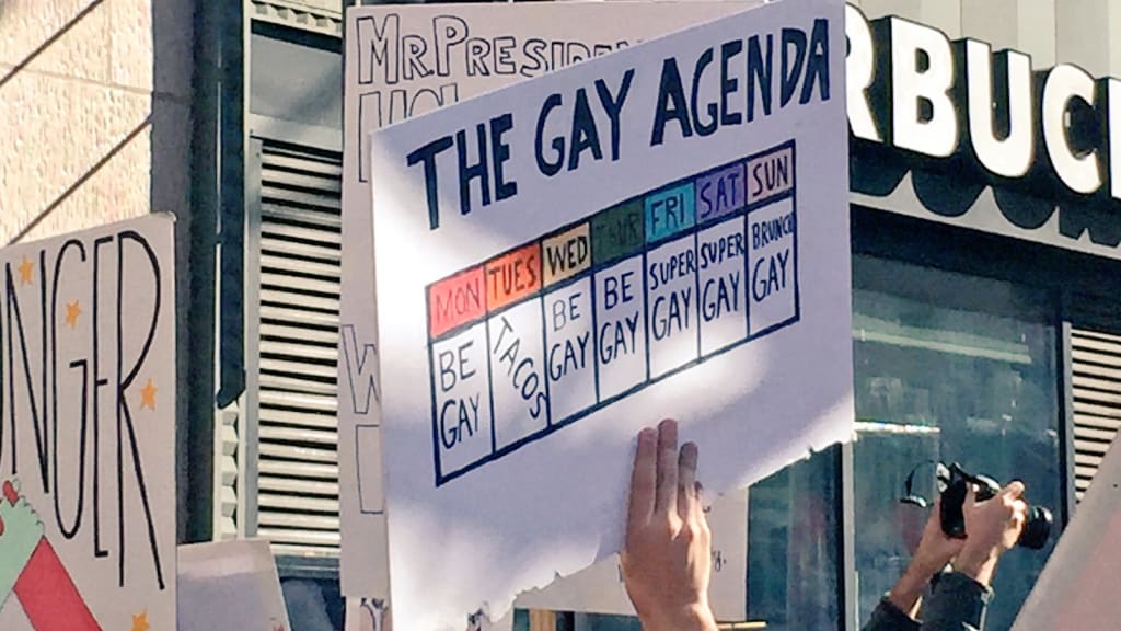 Unpopular Opinion: The Gay Agenda Unpopular Opinion: The Gay Agenda