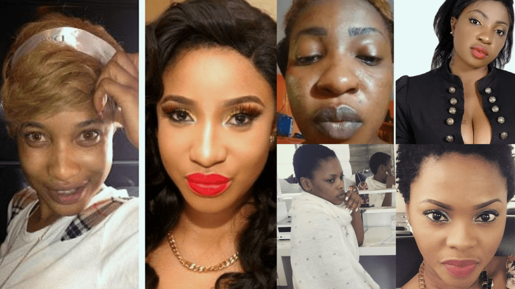 10 Insane Celebrity Makeup Transformations (Photos). 10 Insane Celebrity Makeup Transformations (Photos).