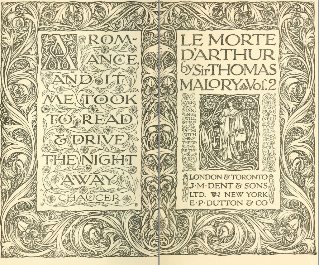 "Le Morte d'Arthur" by Thomas Malory "Le Morte d'Arthur" by Thomas Malory