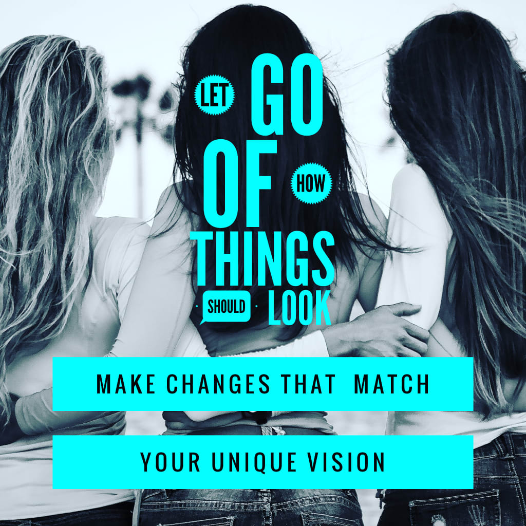 Letting Go to Make it Work Letting Go to Make it Work