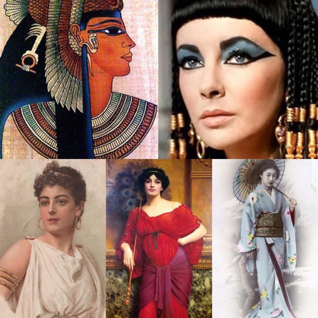 An Ancient Make-up in Different Countries An Ancient Make-up in Different Countries