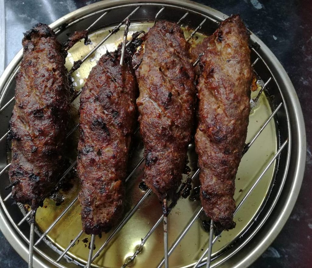 Shish kebab at home Shish kebab at home
