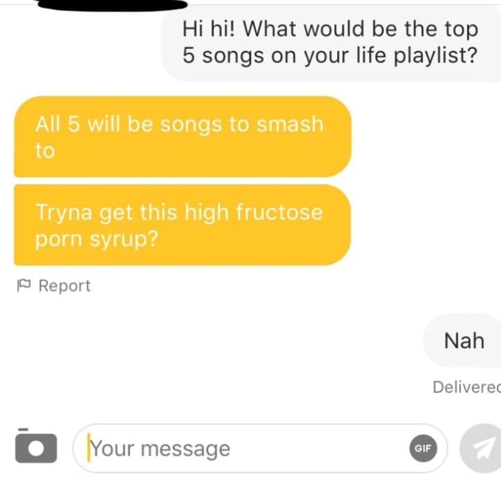 The Odd Conversations in Online Dating The Odd Conversations in Online Dating