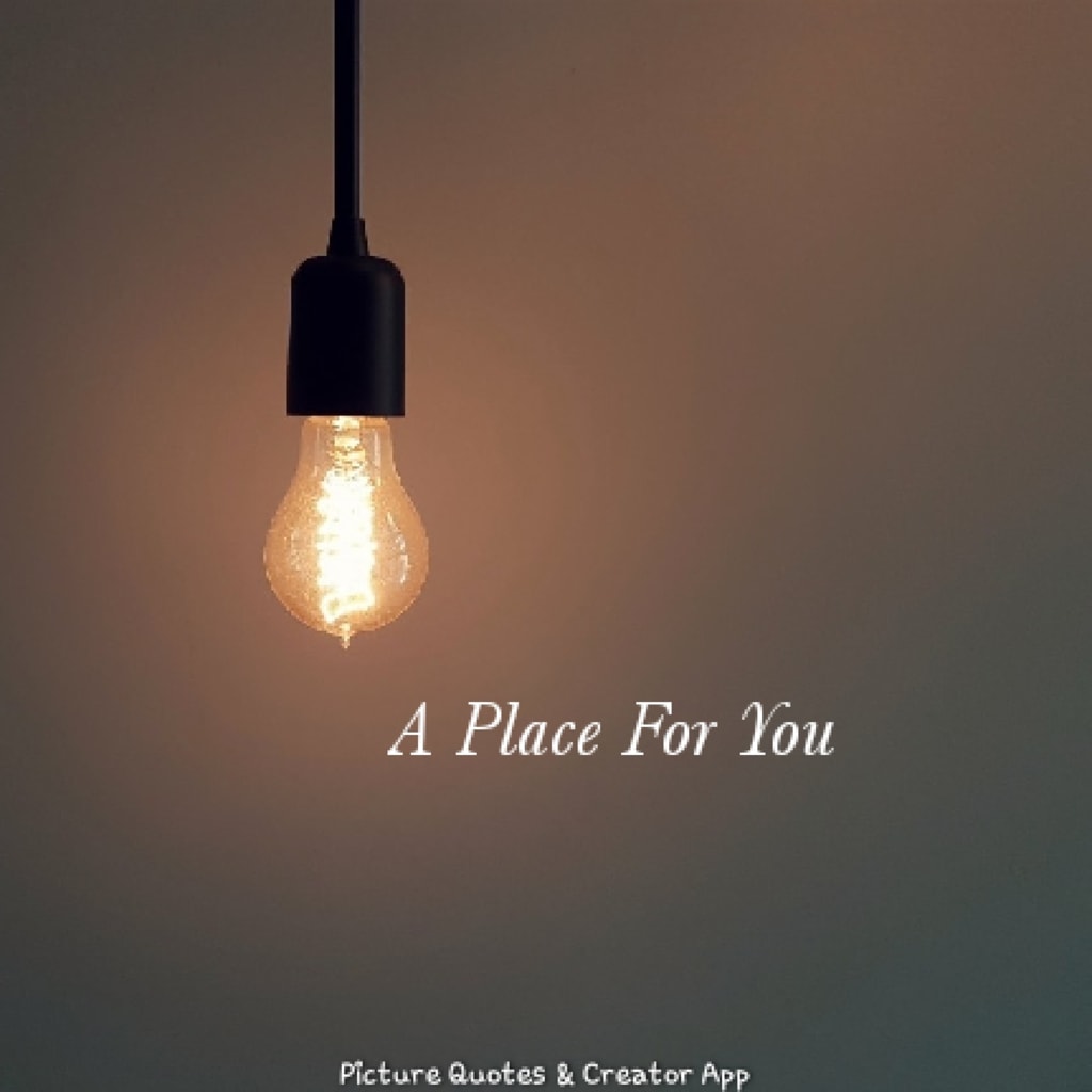 A Place For You A Place For You
