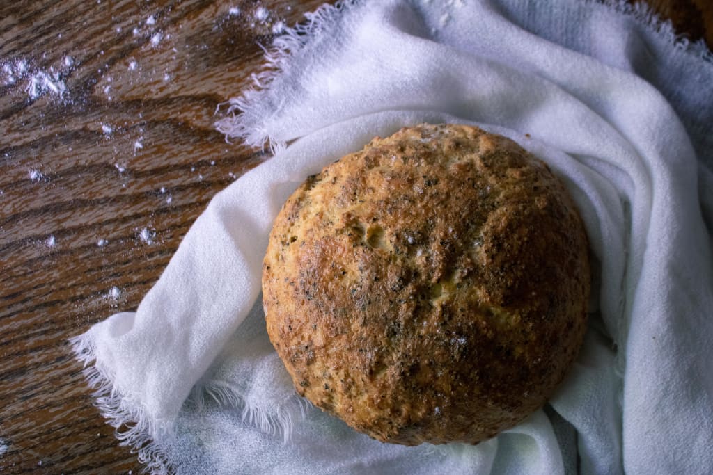 Herb Crusted Bread Herb Crusted Bread