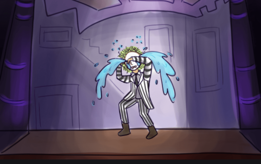 Beetlejuice's Craziness is as Valid as Feelings are Beetlejuice's Craziness is as Valid as Feelings are