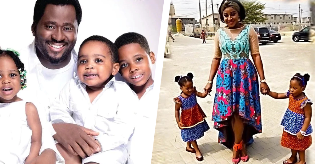 11 Nigerian Celebrities Blessed With Twins (Photos). 11 Nigerian Celebrities Blessed With Twins (Photos).