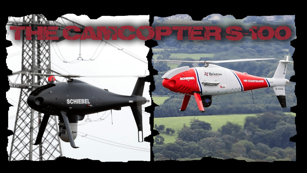 Drone with a mission on the North Wales coast Drone with a mission on the North Wales coast