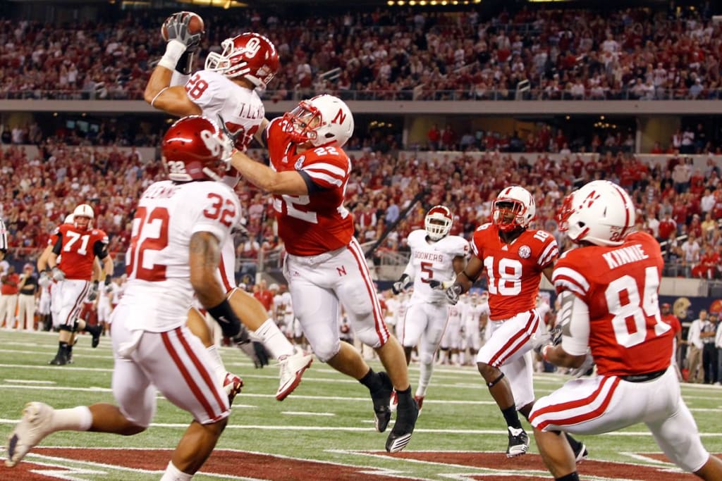 'NCAA Football 14': OU, Stillwater, and Georgia Tech to the SEC Dynasty Mode Build Season 1, Part 20--Ending #1--BCS Alternate National Championship at the Sugar Bowl: #1 Oklahoma vs #3 Nebraska 'NCAA Football 14': OU, Stillwater, and Georgia Tech to the SEC Dynasty Mode Build Season 1, Part 20--Ending #1--BCS Alternate National Championship at the Sugar Bowl: #1 Oklahoma vs #3 Nebraska
