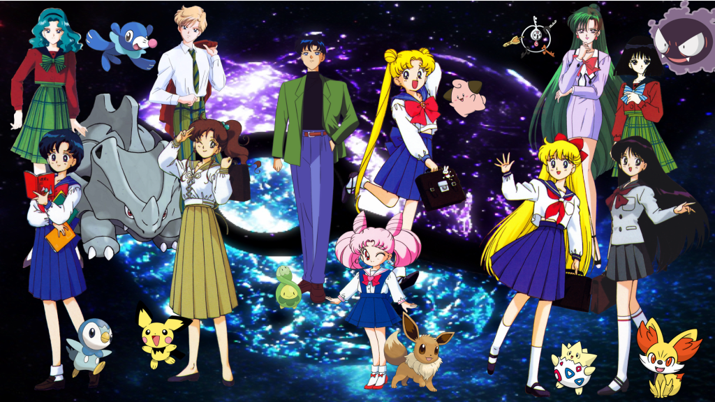 World Collide Again, the Sailor Senshi Reimagined as Pokémon Trainers! World Collide Again, the Sailor Senshi Reimagined as Pokémon Trainers!